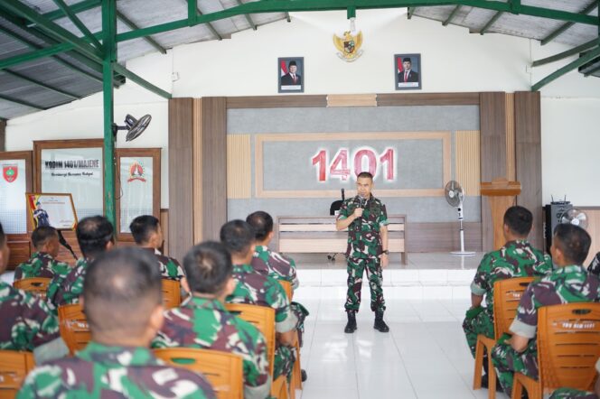 
					Kasdam XIV/Hasanuddin Tegaskan Komitmen TNI Bebas Narkoba dan Judi Online